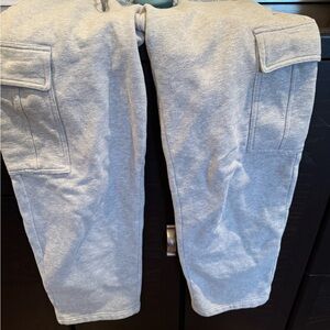 TNA Cozy Fleece Sweatpants - Light Gray